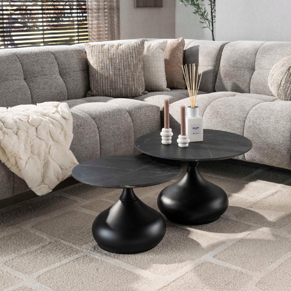 Jorin organische salontafel set van 2 afbeelding 4