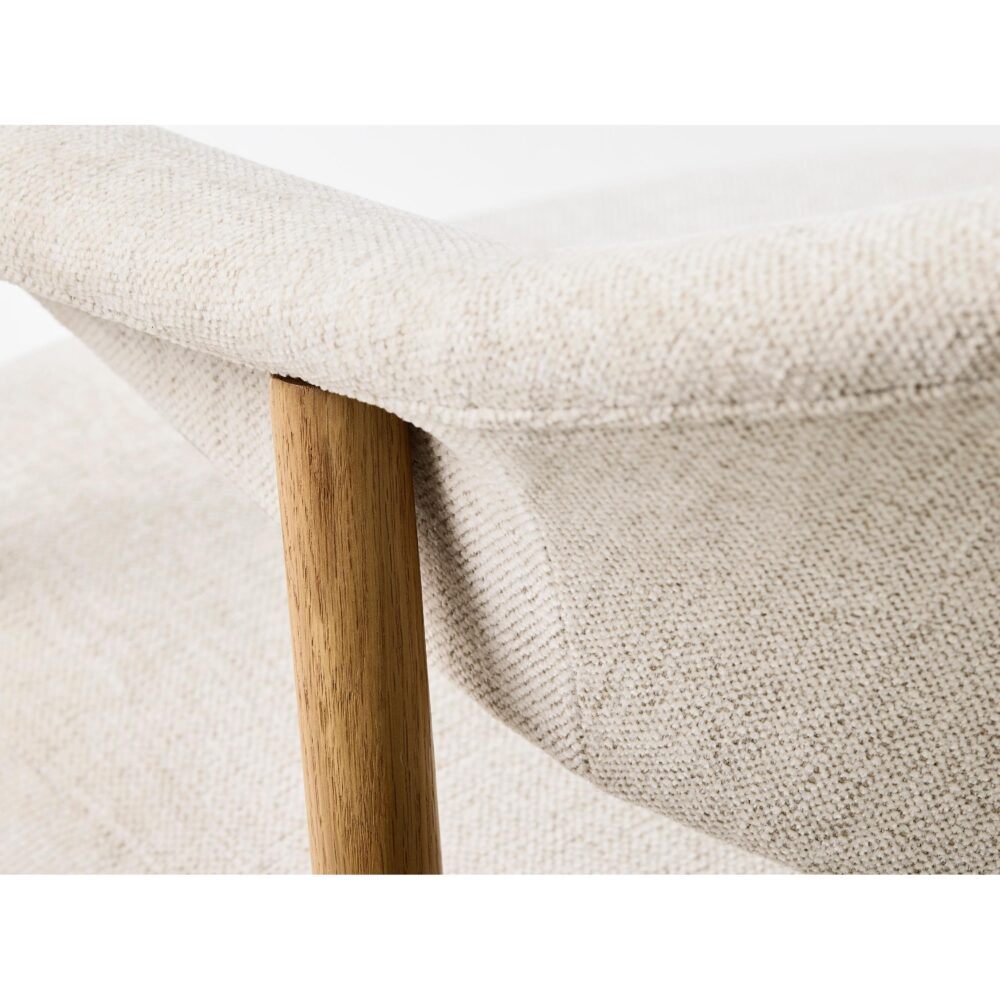 beige eetkamerstoelen Niva met armleuningen afbeelding 8