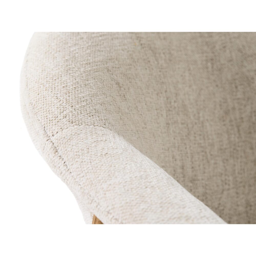 beige eetkamerstoelen Niva met armleuningen afbeelding 9