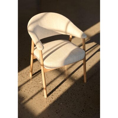 beige eetkamerstoelen Niva met armleuningen afbeelding 11