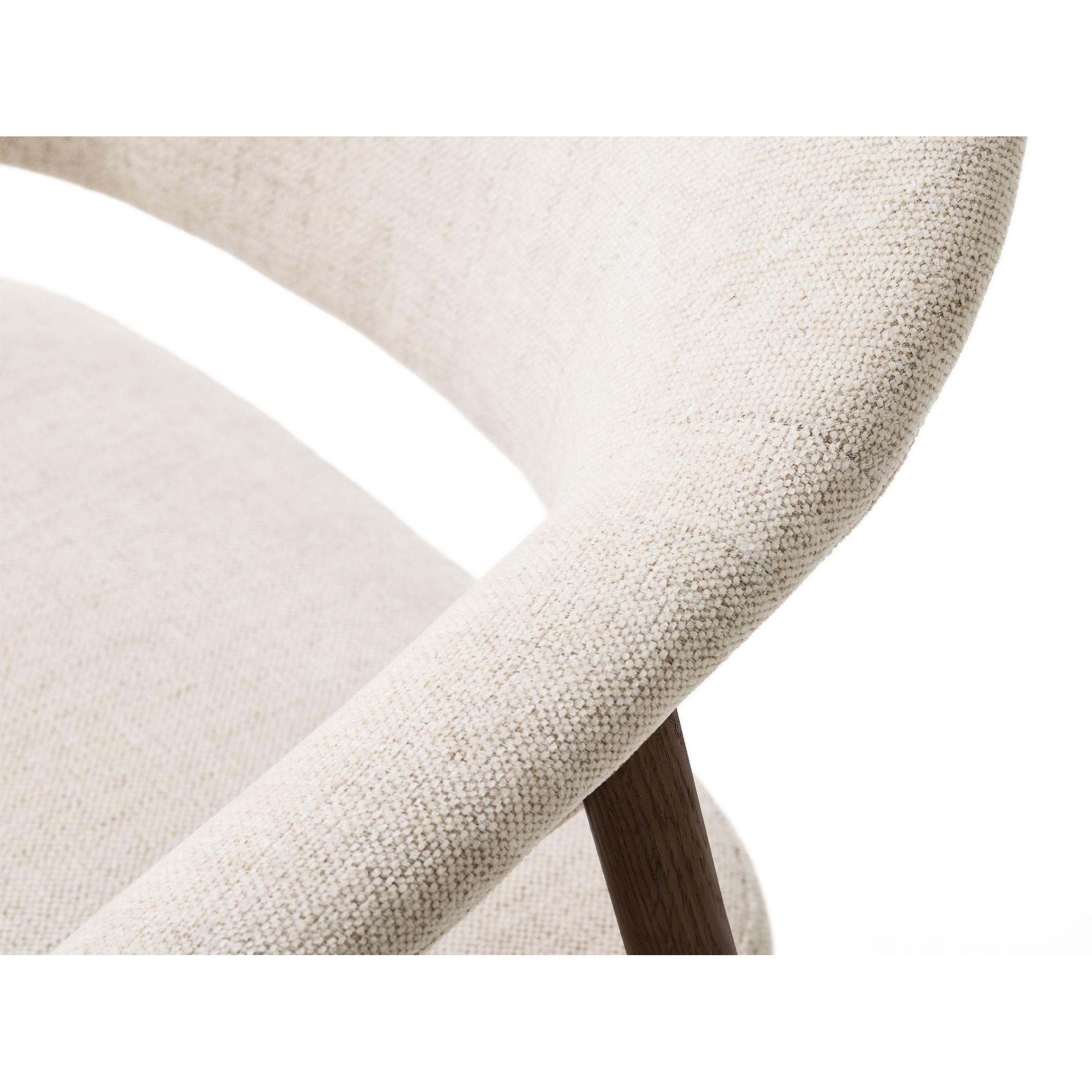 beige eetkamerstoelen Niva met armleuningen afbeelding 7