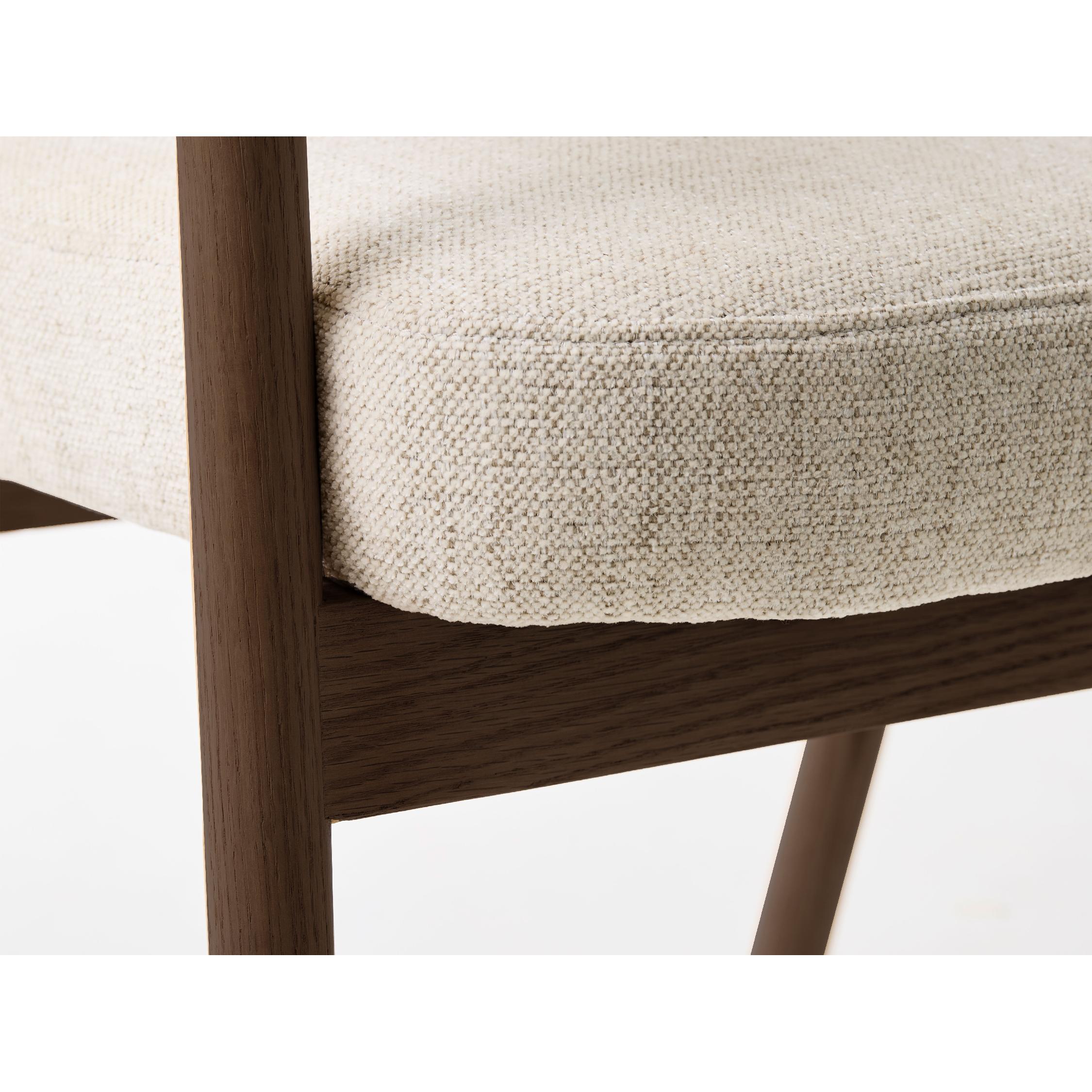 beige eetkamerstoelen Niva met armleuningen afbeelding 10