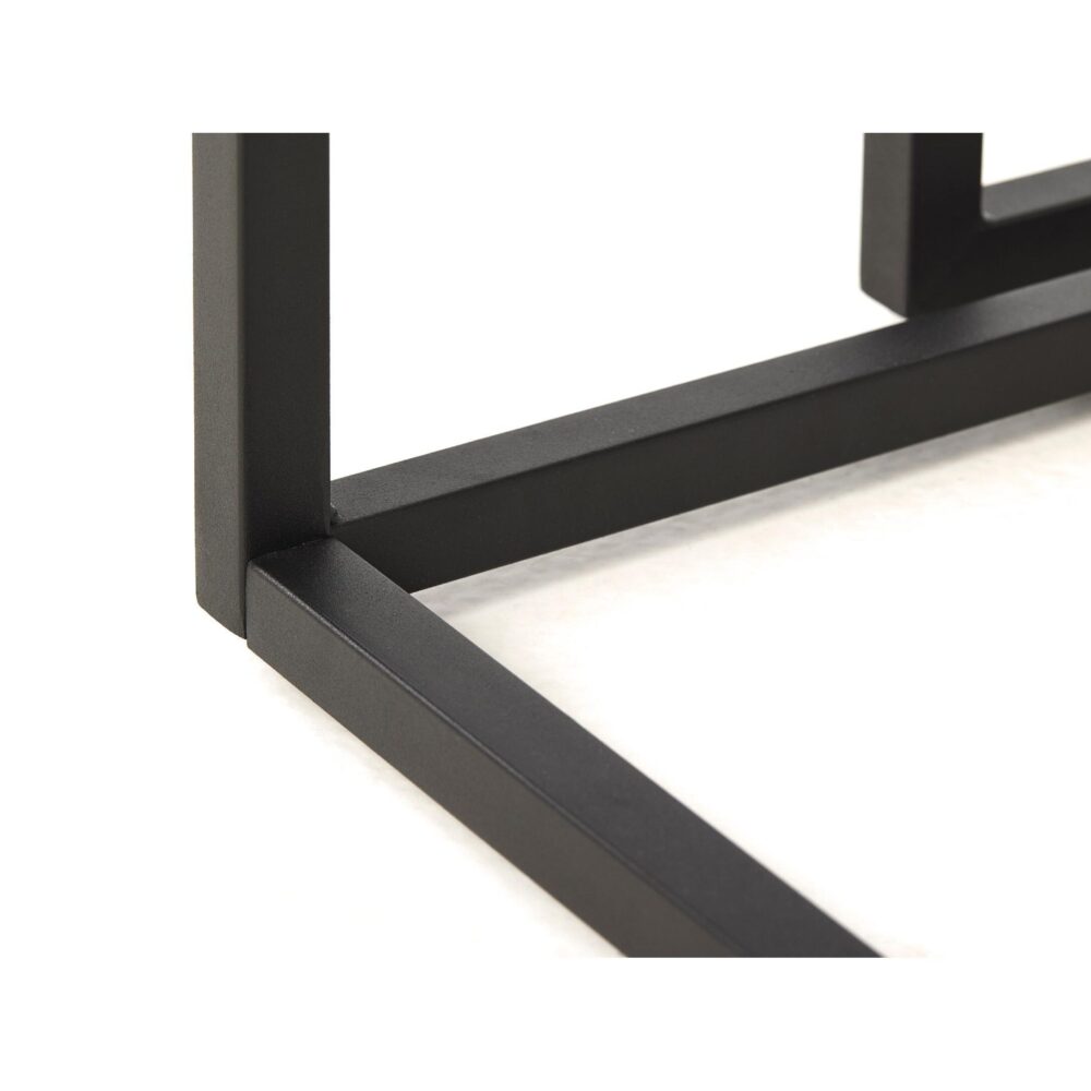 Alma nestbare eiken salontafel set van 2 afbeelding 5