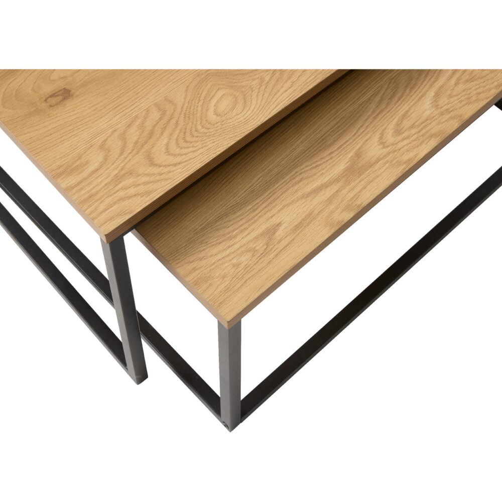 salontafel set Alma eiken afbeelding 3