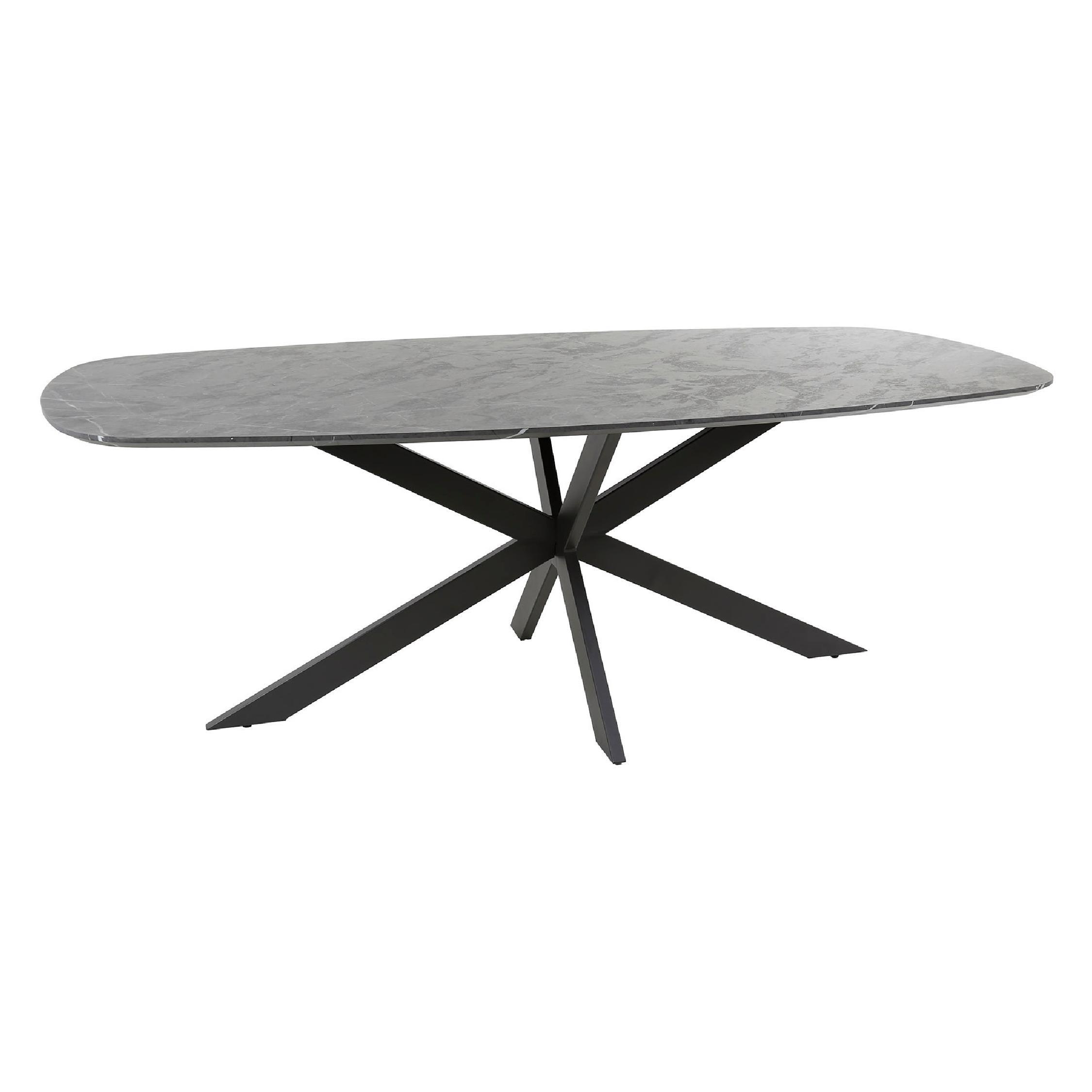 Deens ovale eettafel Jorin 215 cm afbeelding 1