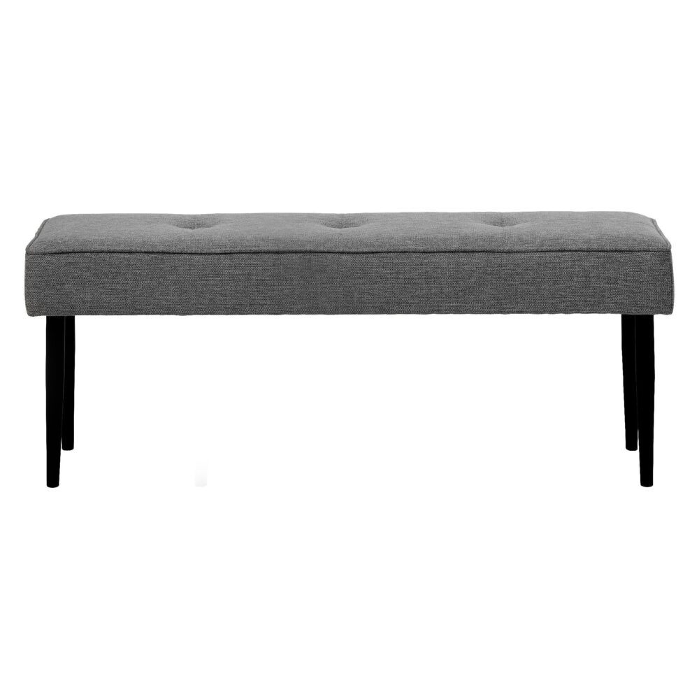 grijze halbank stof Zovia 140 cm afbeelding 1