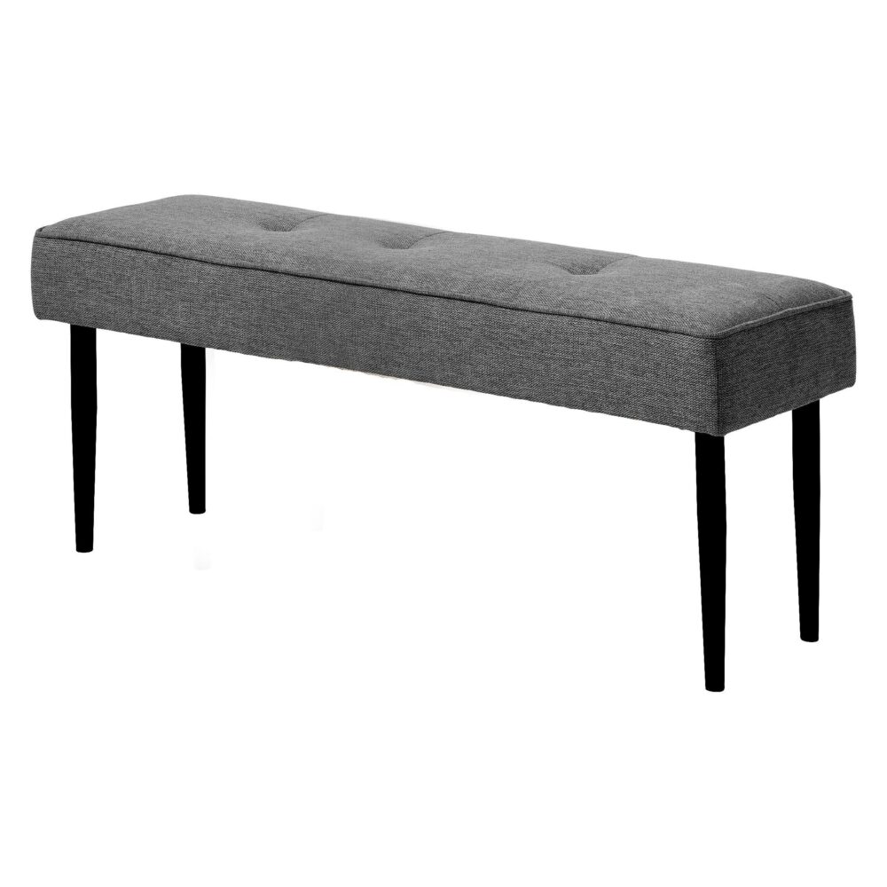 grijze halbank stof Zovia 140 cm afbeelding 2