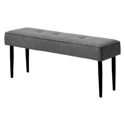 grijze halbank stof Zovia 140 cm afbeelding 2