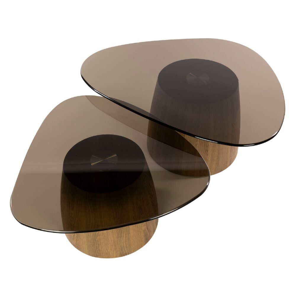 driehoekige salontafel set Arlen afbeelding 2