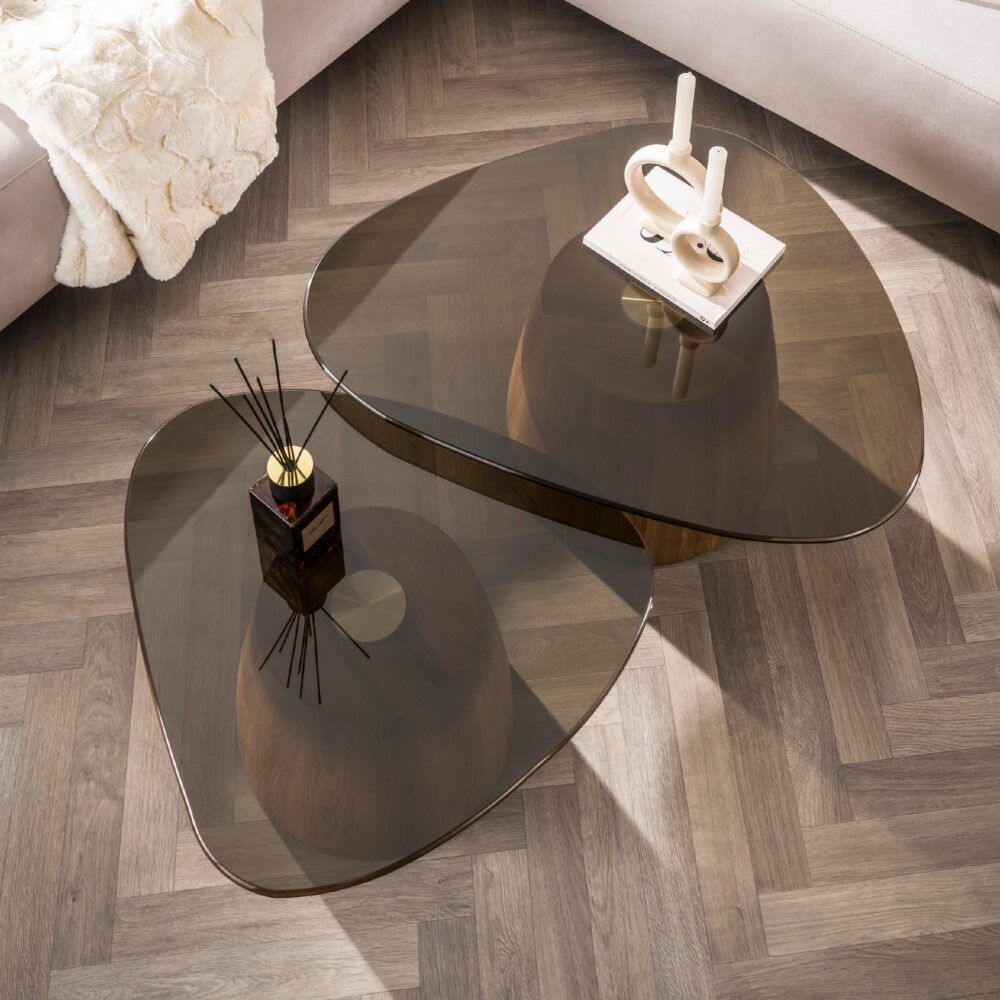 driehoekige salontafel set Arlen afbeelding 5