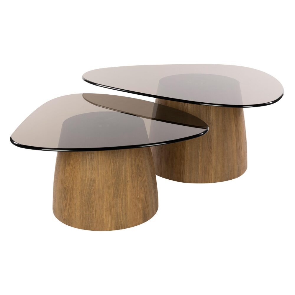 driehoekige salontafel set Arlen afbeelding 1