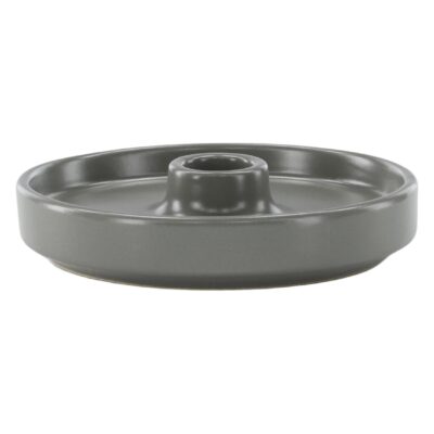 grijze steengoed kandelaars set van 2 afbeelding 1