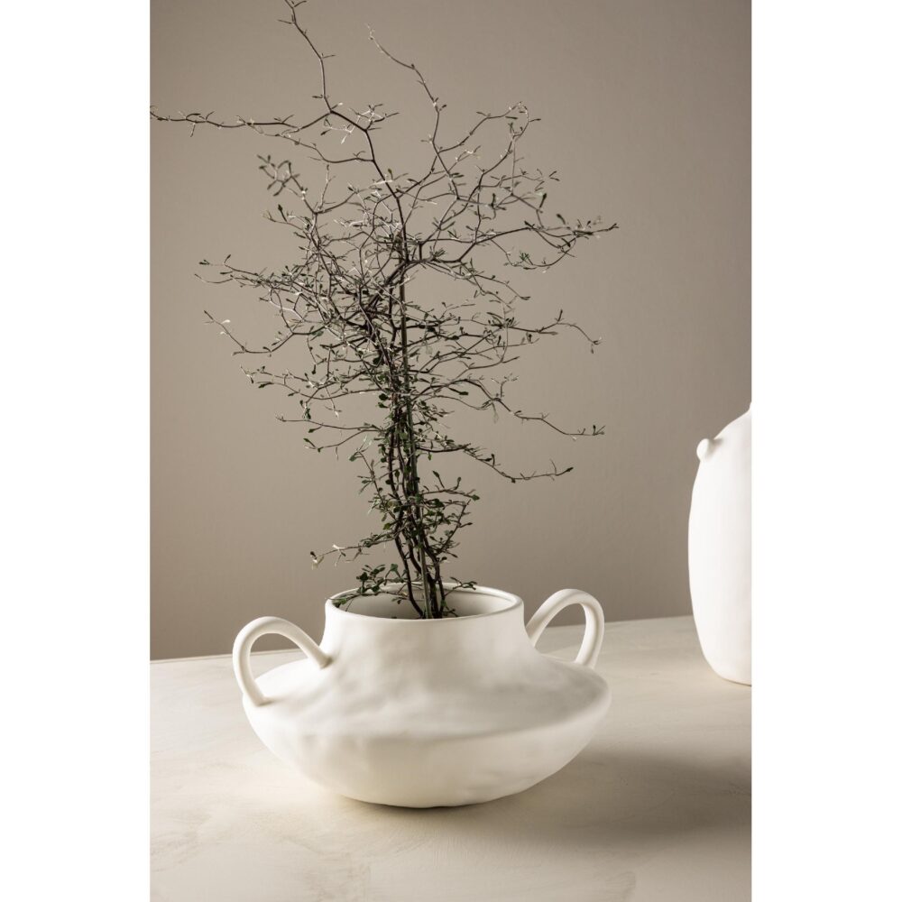 offwhite keramische bloempot afbeelding 2