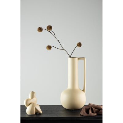 gele keramische bloemenvaas 36 cm afbeelding 5