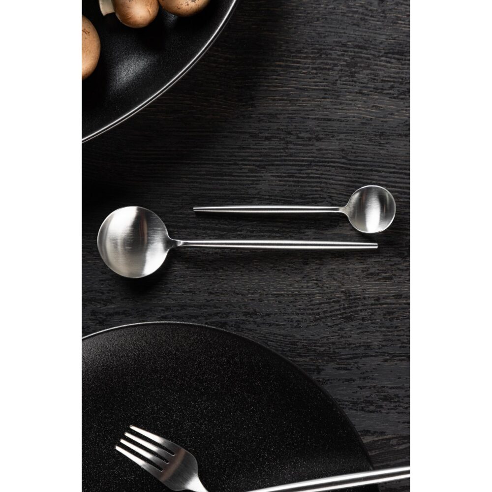 24-delige RVS zilveren bestekset afbeelding 3