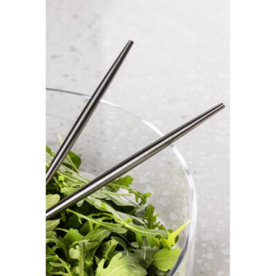 RVS saladebestek zilver afbeelding 3