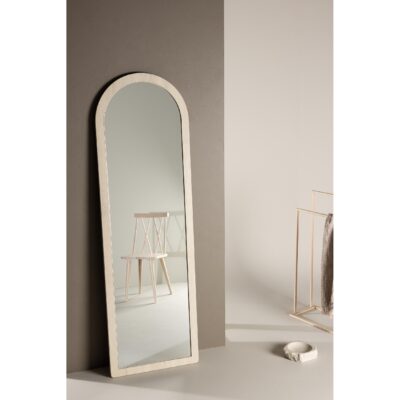 grote whitewash staande spiegel afbeelding 8