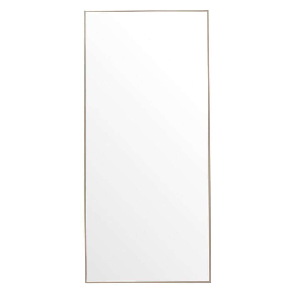 grote beige passpiegel 85x190 afbeelding 1