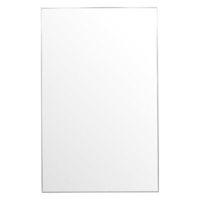 grote staande passpiegel zilver afbeelding 1