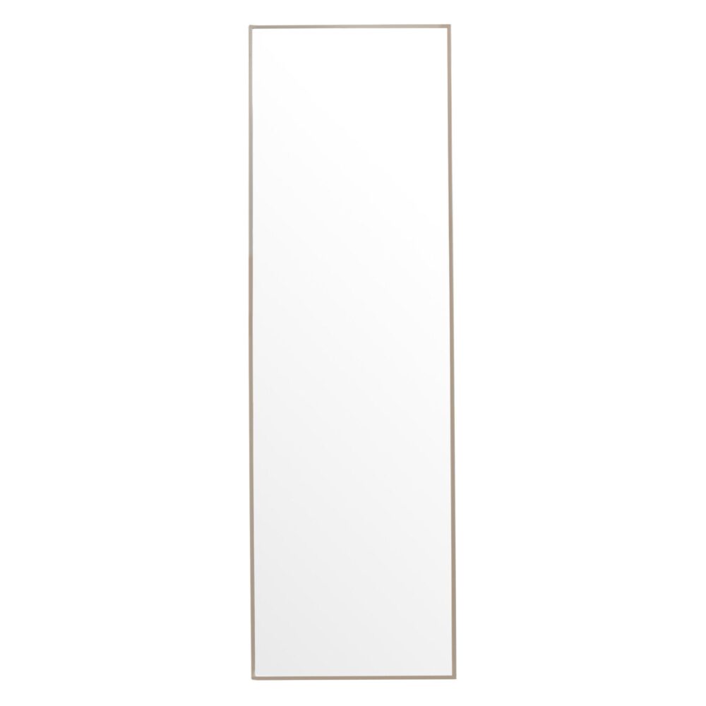 beige staande passpiegel 55x195 afbeelding 1