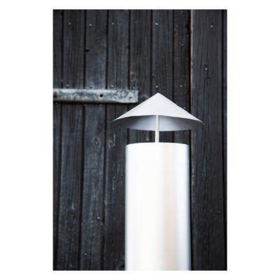 zilveren buitenhaard met schoorsteen afbeelding 6