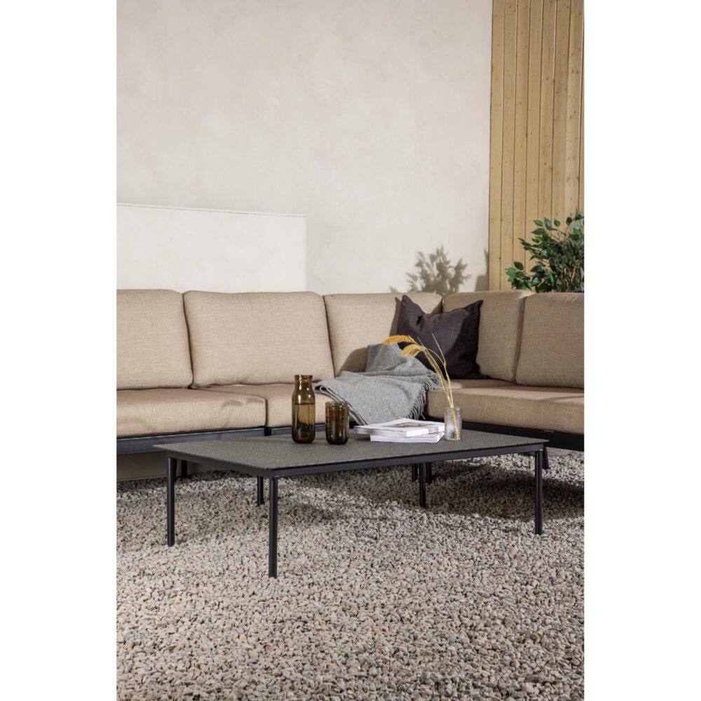 Nest of Nora hoek loungeset zwart staal afbeelding 8