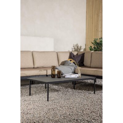 Nest of Nora hoek loungeset zwart staal afbeelding 8