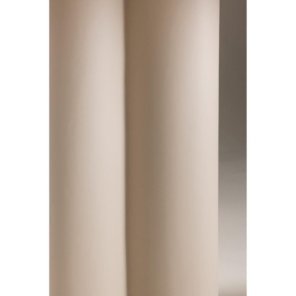 ronde beige eettafel 110 cm afbeelding 9