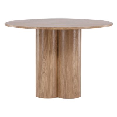 ronde eettafel 110 cm bruin afbeelding 5