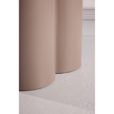 ronde eettafel 110 cm donkerbruin afbeelding 4