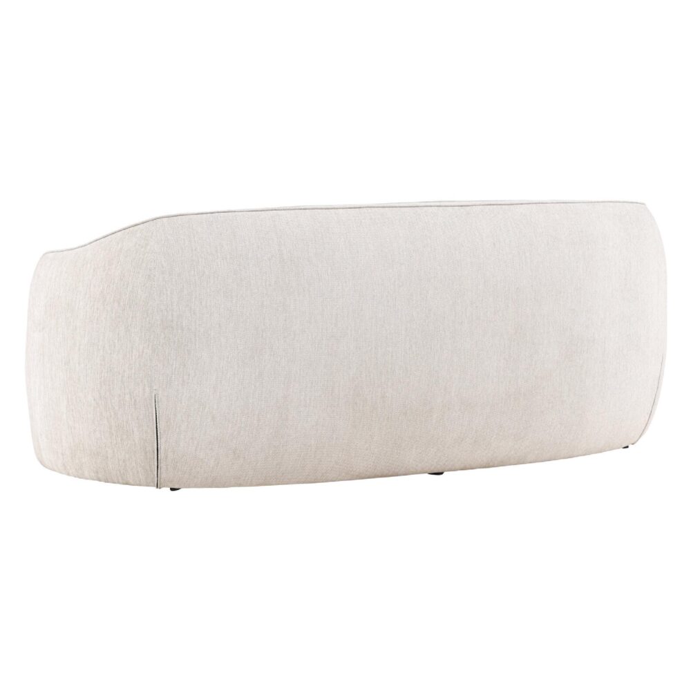 lichtgrijze 3-zits stoffen bank afbeelding 6