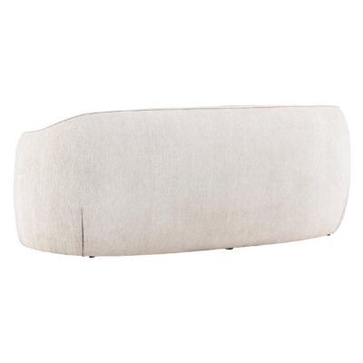 lichtgrijze 3-zits stoffen bank afbeelding 6