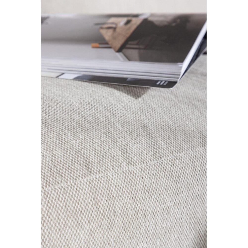 lichtgrijze 3-zits stoffen bank afbeelding 11