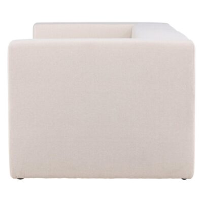 witte 3-zits bank linnenlook Arvo afbeelding 4