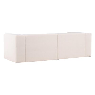 witte 3-zits bank linnenlook Arvo afbeelding 6