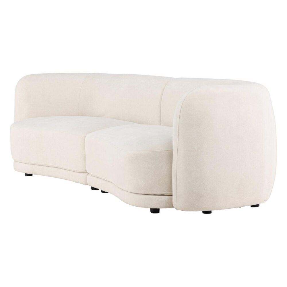 witte design 3-zitsbank Meli afbeelding 3