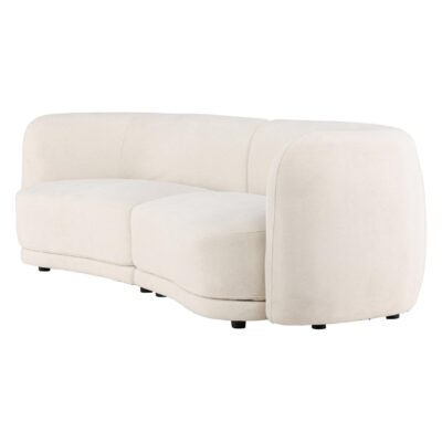 witte design 3-zitsbank Meli afbeelding 3