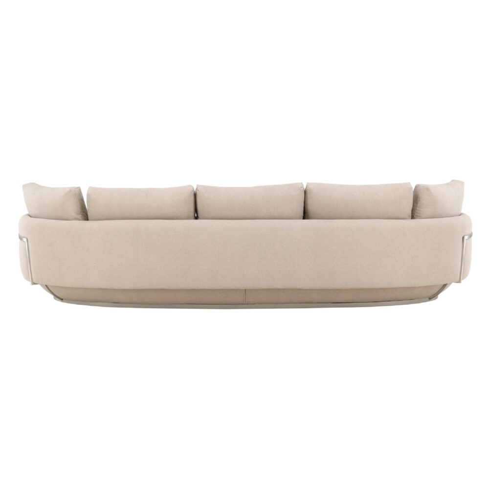 beige 4-zits loungebank stof afbeelding 7