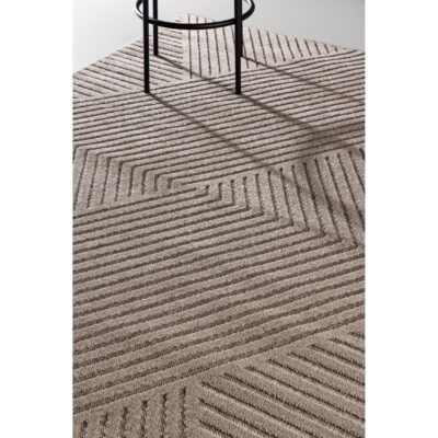 hoogpolig vloerkleed bruin 340x240 afbeelding 3