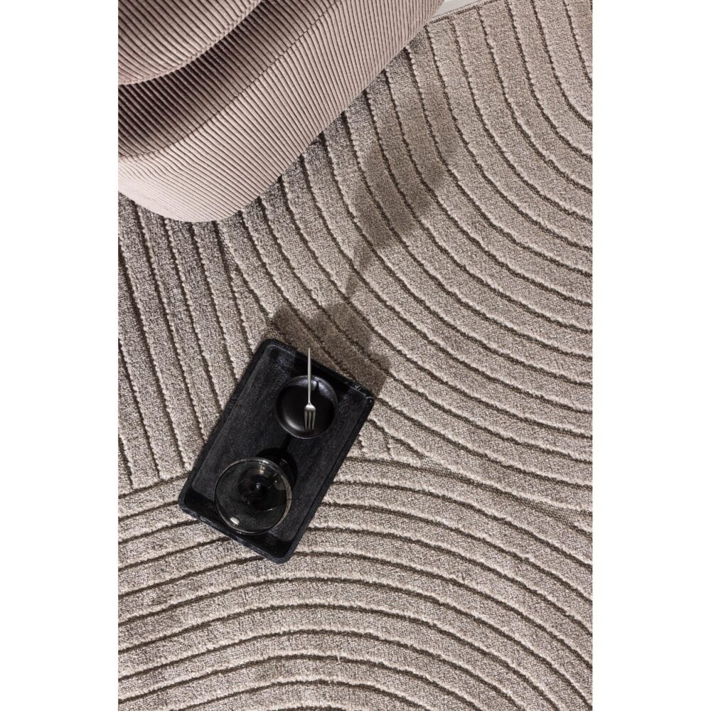 bruin rechthoekig vloerkleed 340x240 afbeelding 4