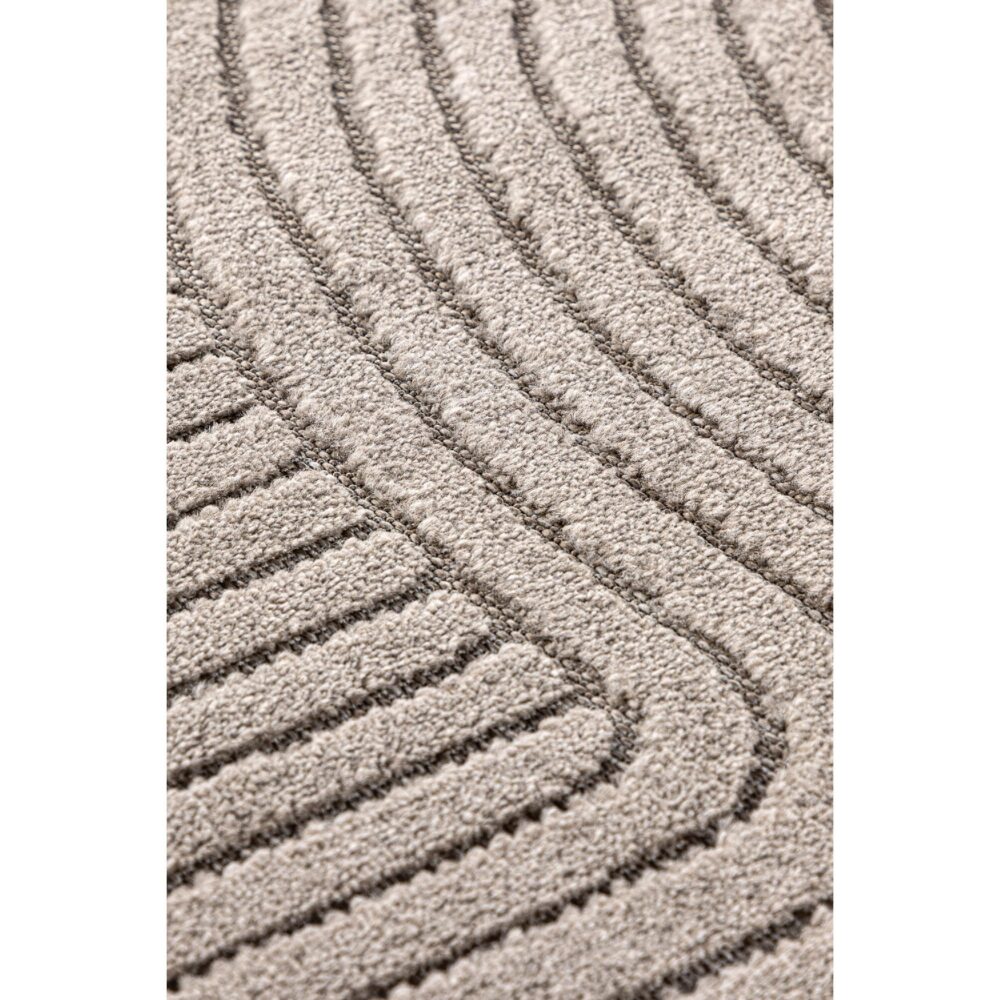 bruin rechthoekig vloerkleed 340x240 afbeelding 3