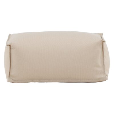 weerbestendige beige tuinpoef hocker afbeelding 4