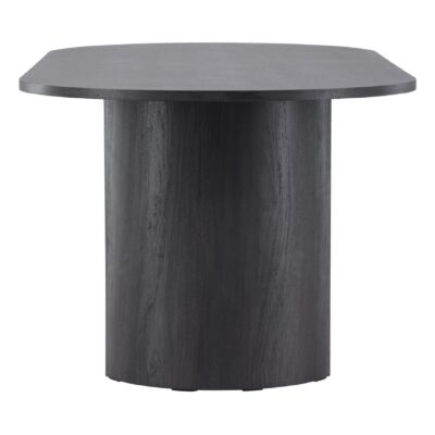 zwarte rechthoekige eettafel 220x100 afbeelding 4