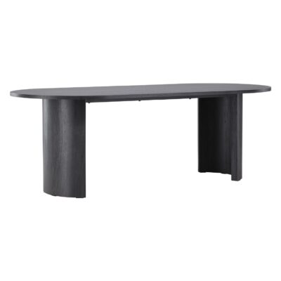 zwarte rechthoekige eettafel 220x100 afbeelding 6