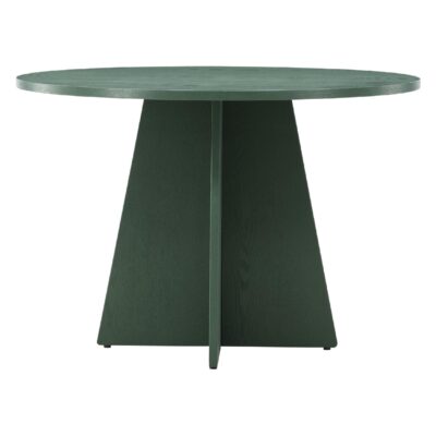 ronde olijfgroene eettafel Kuna 110 cm afbeelding 2