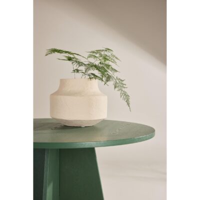 ronde olijfgroene eettafel Kuna 110 cm afbeelding 5