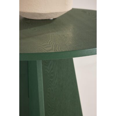 ronde olijfgroene eettafel Kuna 110 cm afbeelding 8