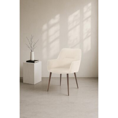 Nest of Nora beige eetkamerstoelen met armleuningen afbeelding 7
