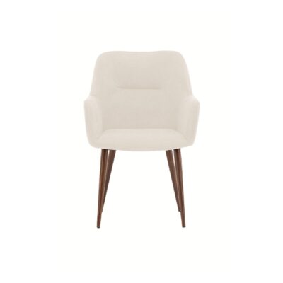 Nest of Nora beige eetkamerstoelen met armleuningen afbeelding 2