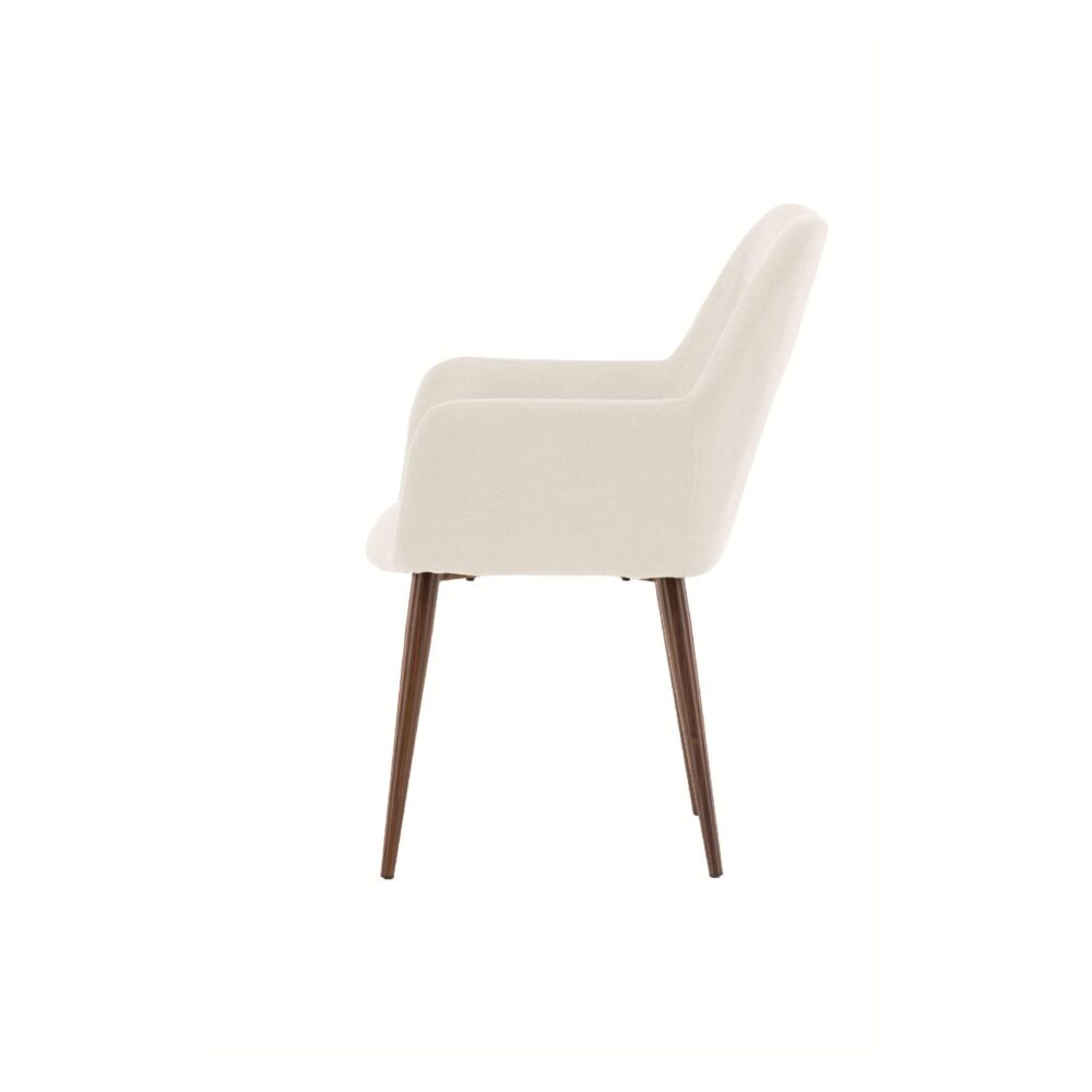 Nest of Nora beige eetkamerstoelen met armleuningen afbeelding 5